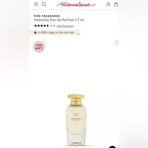 New unopened Victoria's Secret Heavenly Eau de Parfum 50 ml / 1.7 fl oz